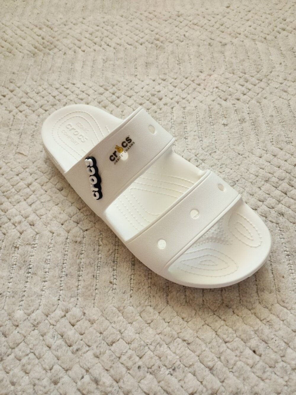 CROCS UNISEX CLASSIC TWO-STRAP SLIDE SANDALS - Multiple Sizes